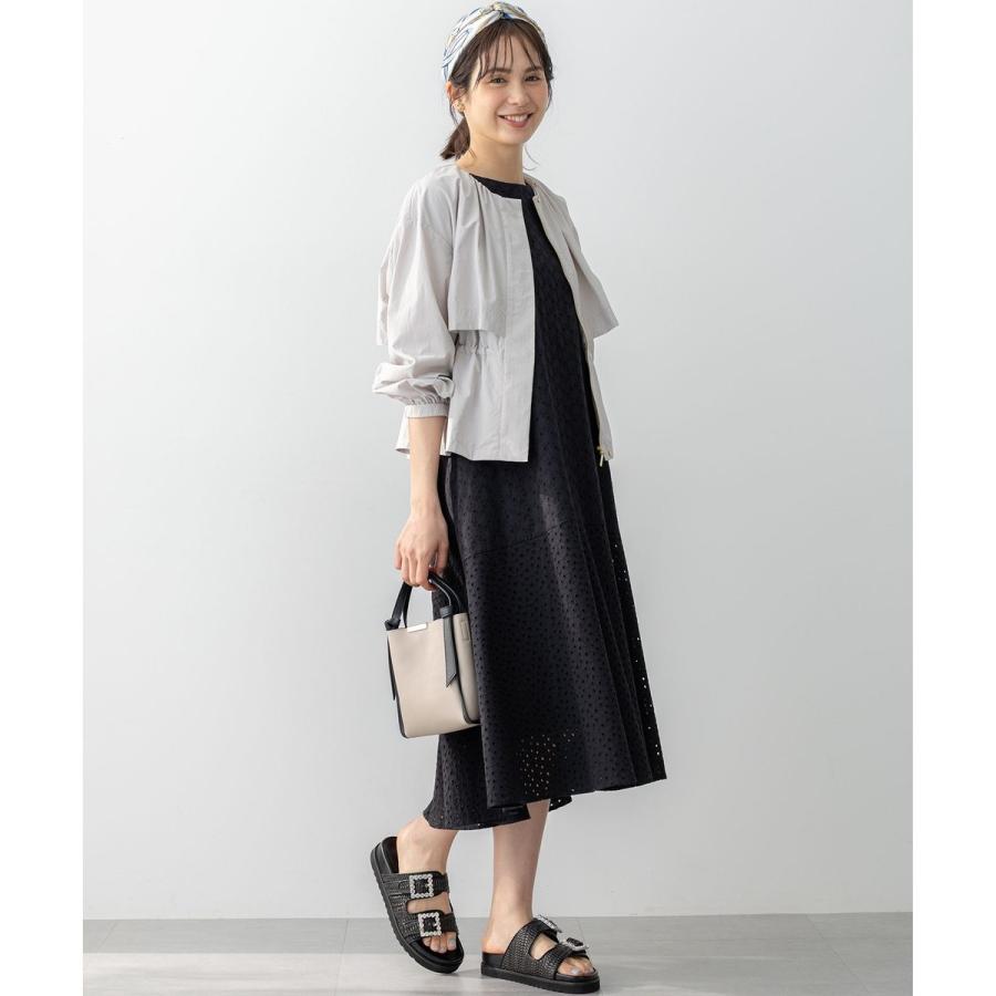 【WEB限定・新色追加】エンブロイダリーレースノースリーブ ワンピースの画像
