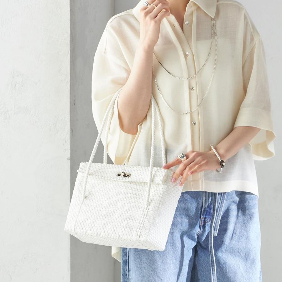 SHIPS（シップス） 【SHIPS別注】Diminutivo:フタ付き メルカドバッグ
