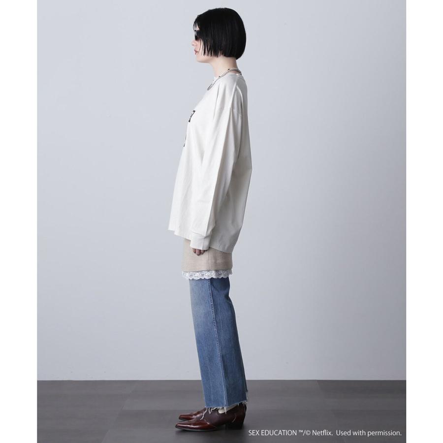 【ROSE】Netflix MAEVE BOX LOGO TEE | ROSE BUD | 04