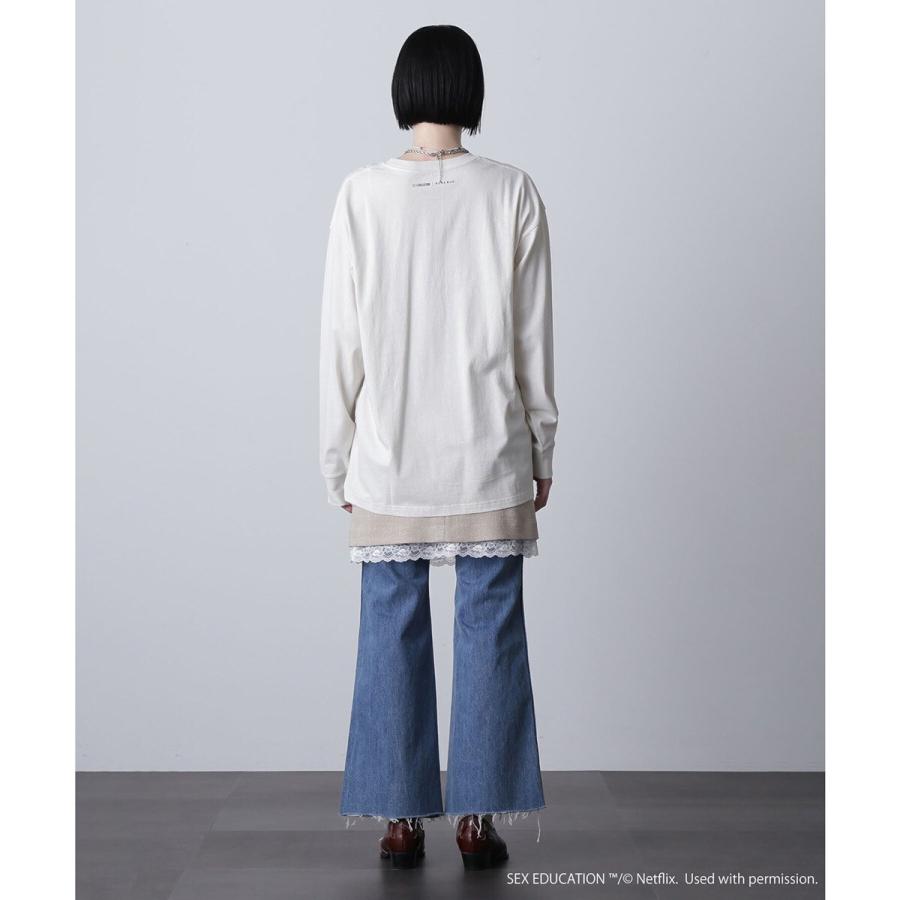 【ROSE】Netflix MAEVE BOX LOGO TEE | ROSE BUD | 05