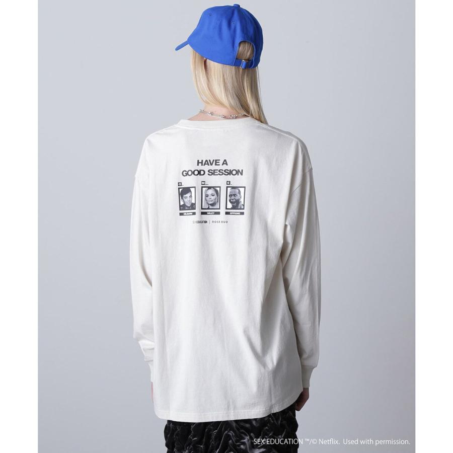 【ROSE】Netflix PHOTO BACK PRINT TEE | ROSE BUD | 04