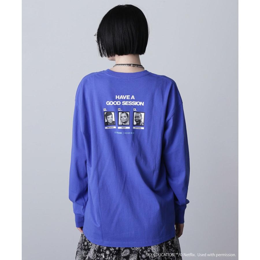 【ROSE】Netflix PHOTO BACK PRINT TEE | ROSE BUD | 05