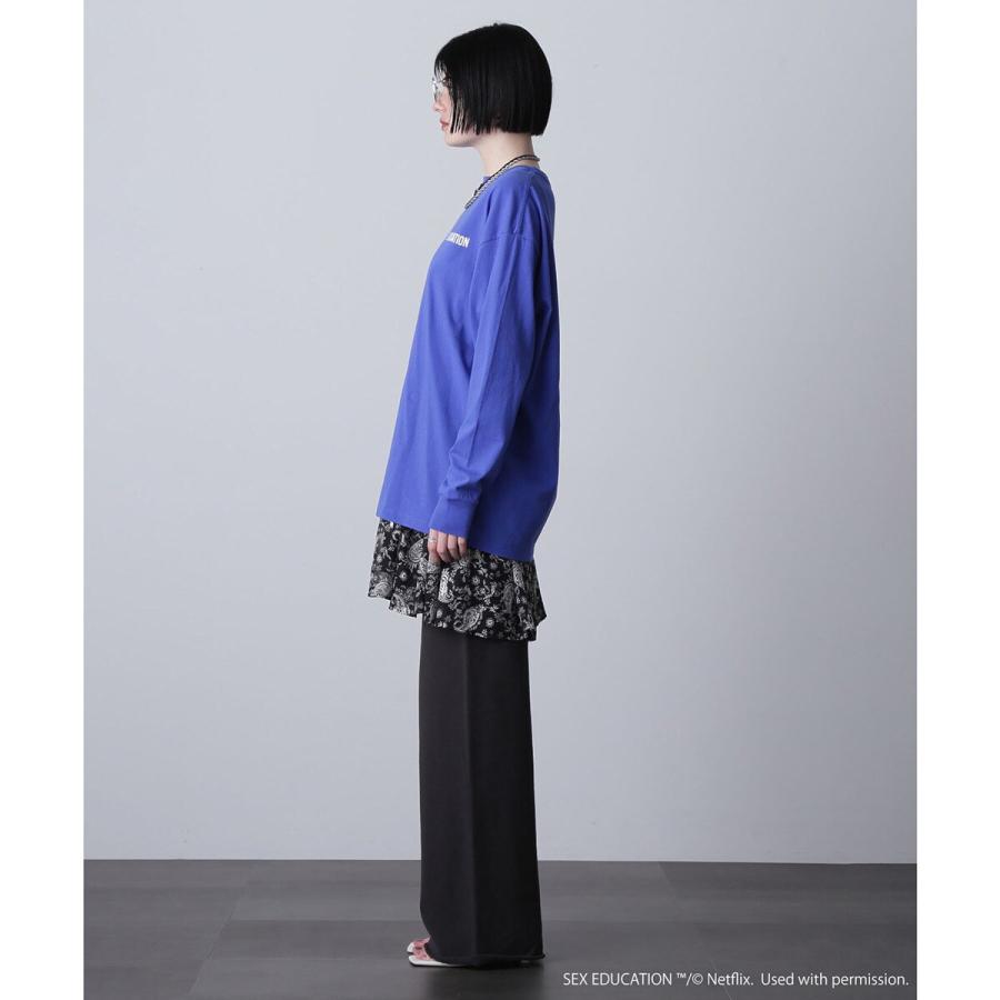 【ROSE】Netflix PHOTO BACK PRINT TEE | ROSE BUD | 07