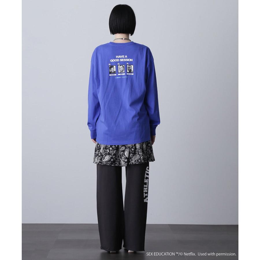 【ROSE】Netflix PHOTO BACK PRINT TEE | ROSE BUD | 08