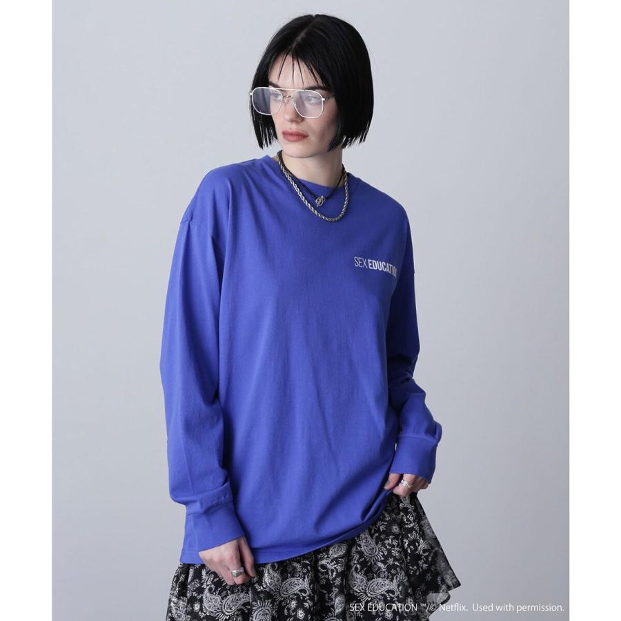 【ROSE】Netflix PHOTO BACK PRINT TEE | ROSE BUD | 09