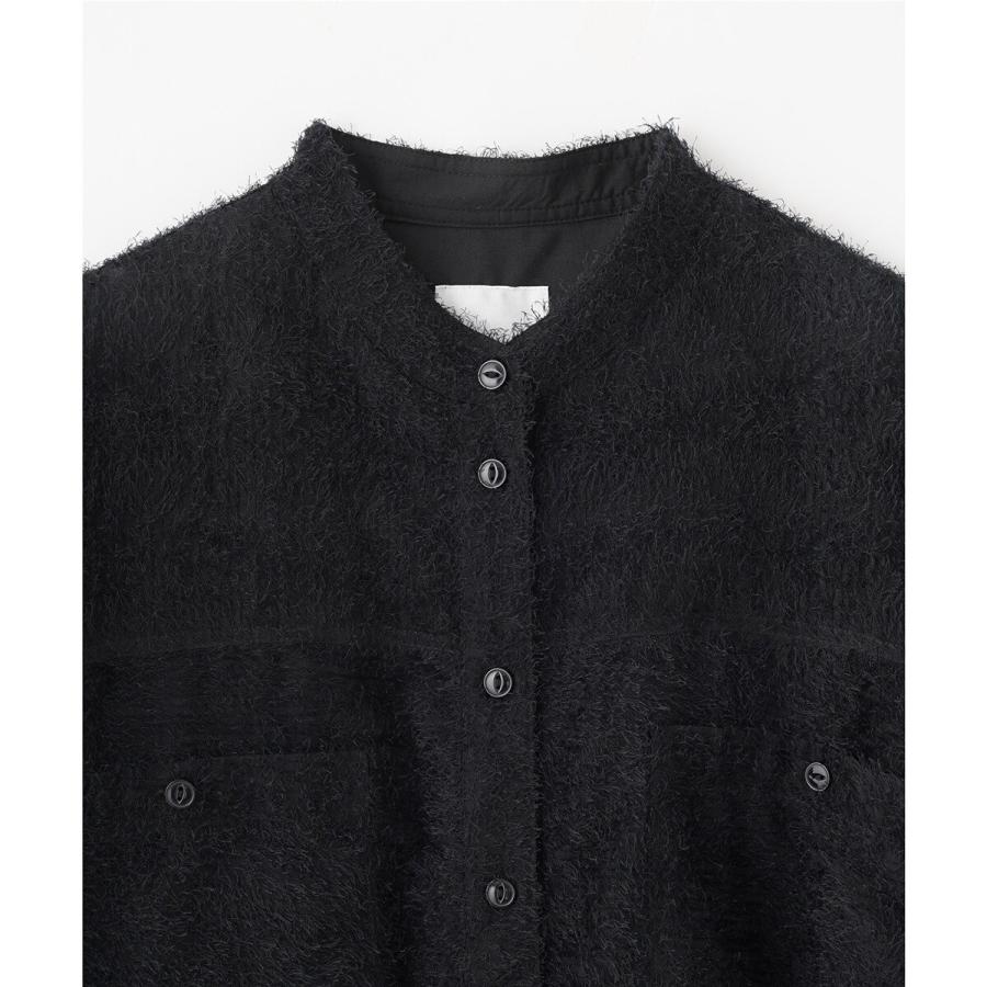 ROSE BUD（ローズバッド） (GENE HEAVENS)FRINGE SHEER RELAX SHIRT