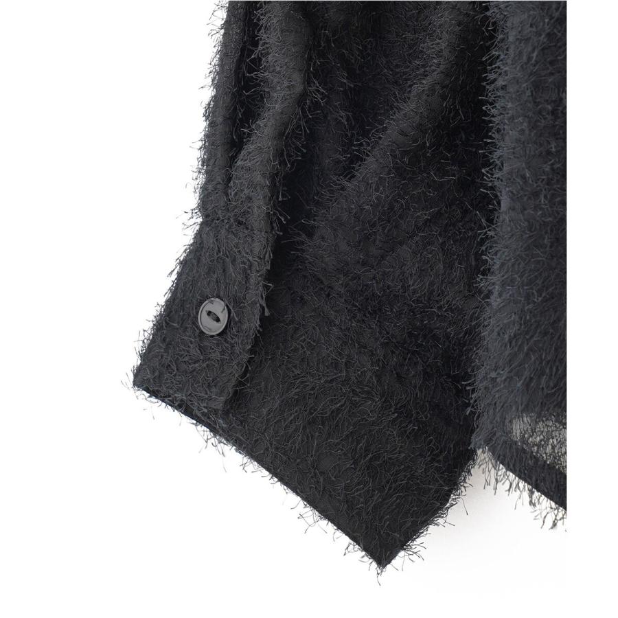 ROSE BUD（ローズバッド） (GENE HEAVENS)FRINGE SHEER RELAX SHIRT