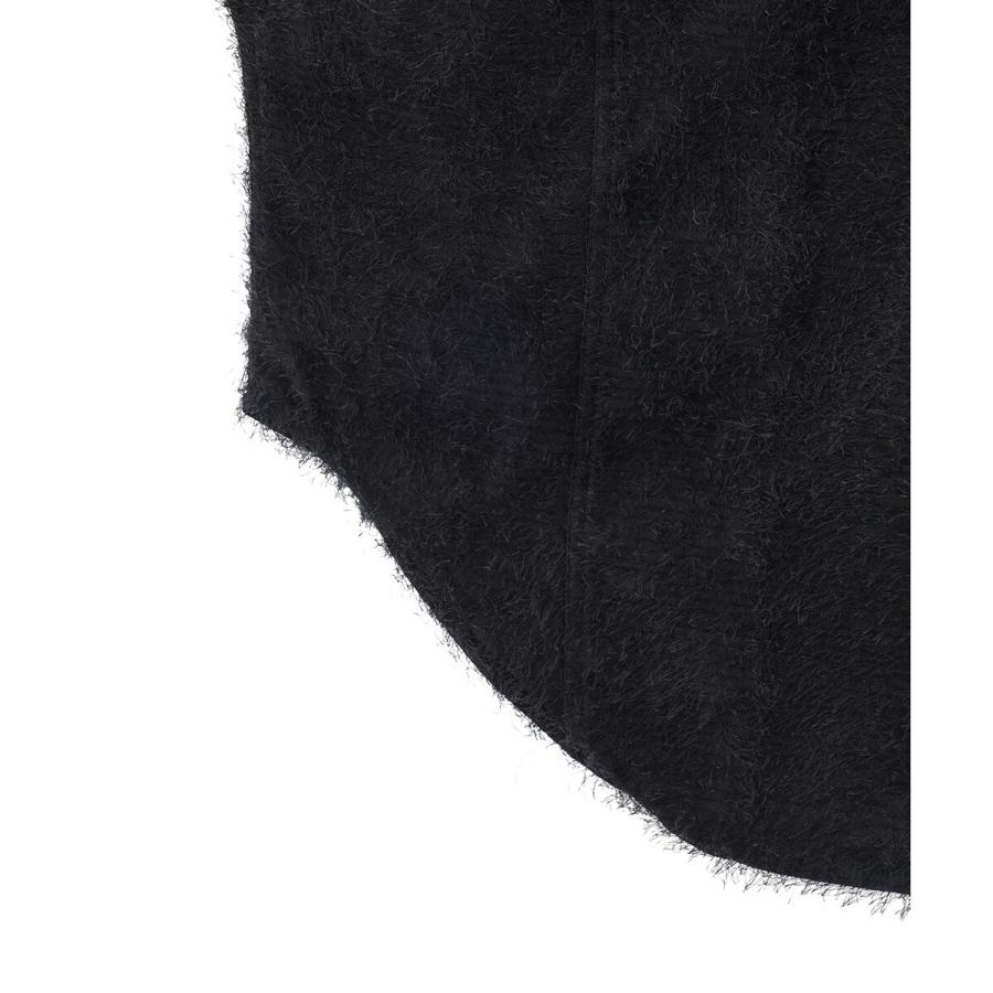 ROSE BUD（ローズバッド） (GENE HEAVENS)FRINGE SHEER RELAX SHIRT