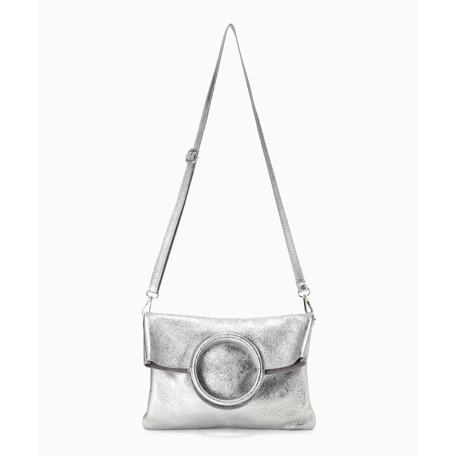 LAULA DI MAGGIO サークルハンドルショルダーバッグ【美品】 ROSE BUD（ローズバッド） (LAURA DI MAGGIO)サークルハンドル