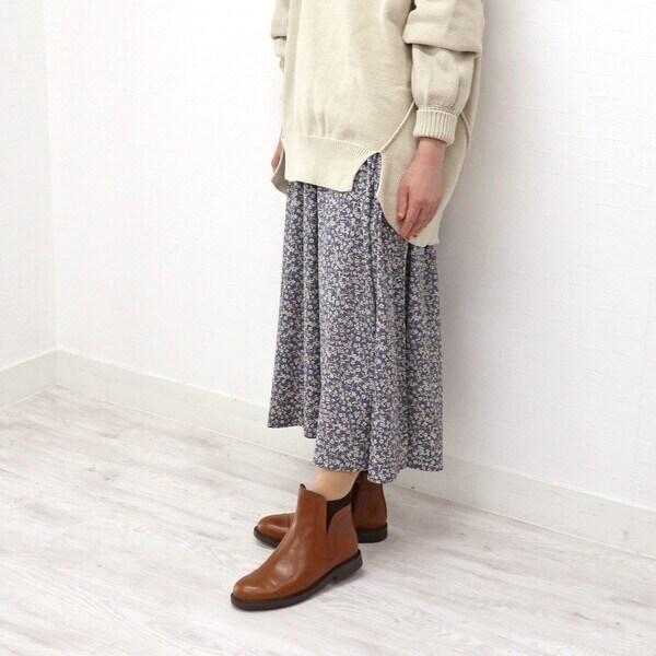 MODE KAORI（モードカオリ） サイドゴアショートブーツ/6734 : マルイ