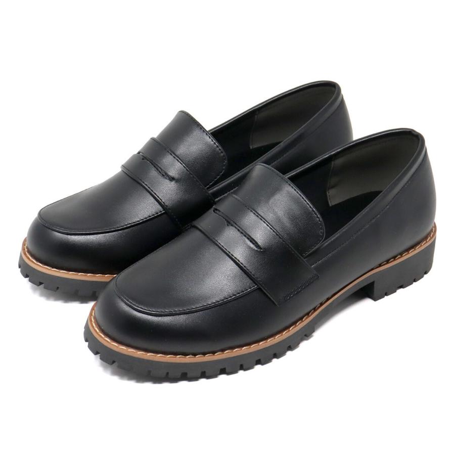 【25春夏新作】★トラックソールコインローファー★3077