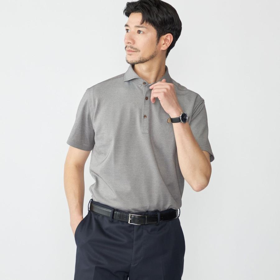 SHIPS（シップス） SHIPS: ALBINI ショートスリーブ ポロシャツ