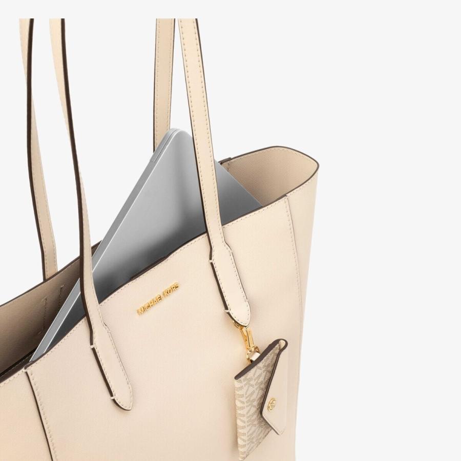 新品 マイケルコース VINCENT 2wayトートバッグ ライトクリーム