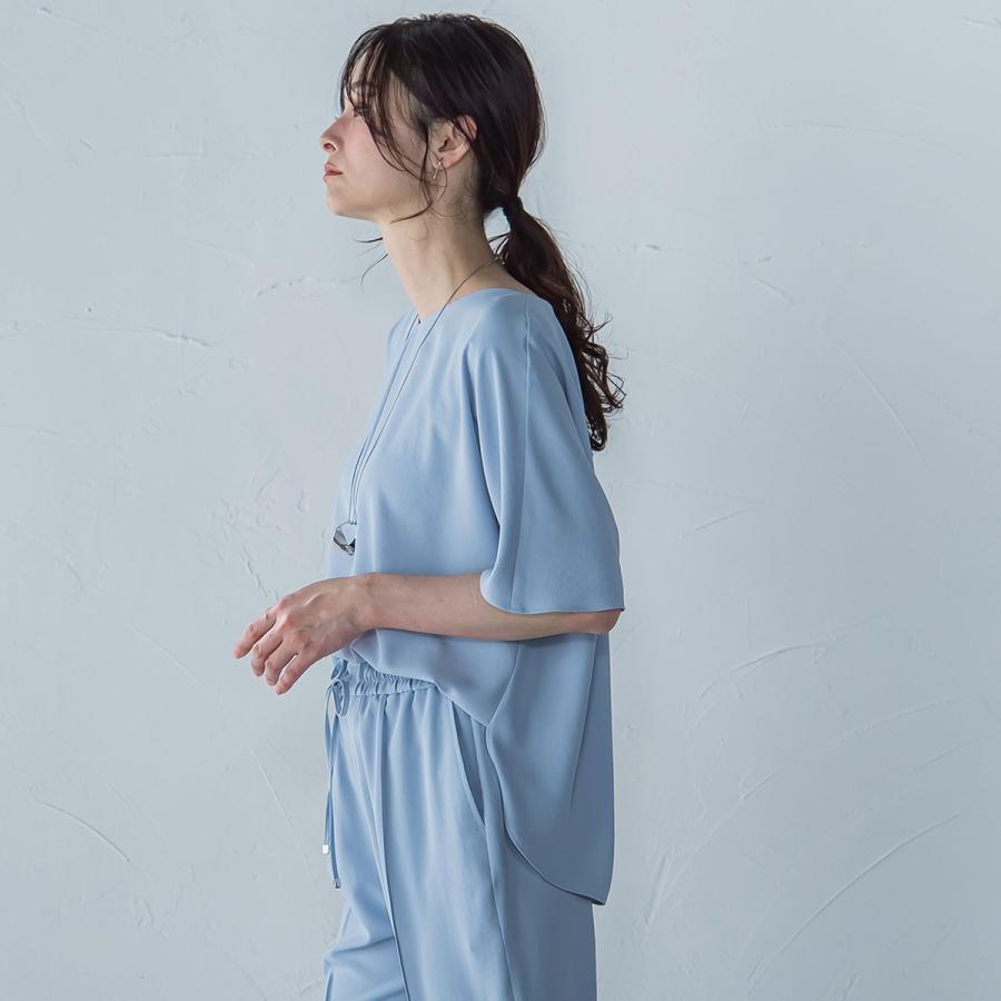 キレイ*リラックス ハーフスリーブブラウス≪洗濯機で洗える≫ LAUTREAMONT｜キレイ*リラックス ハーフスリーブブラウス≪接触