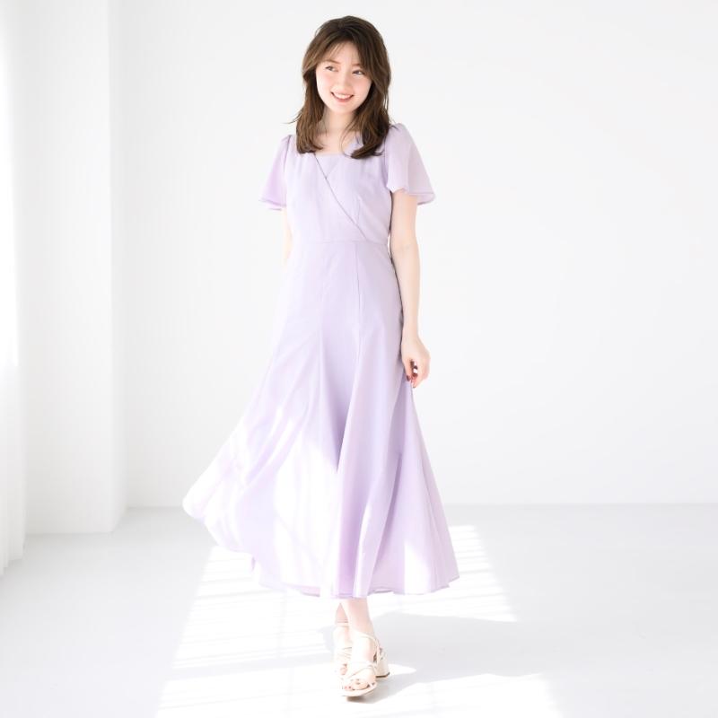 MISCH MASCH（ミッシュマッシュ） カシュクールフレアワンピース