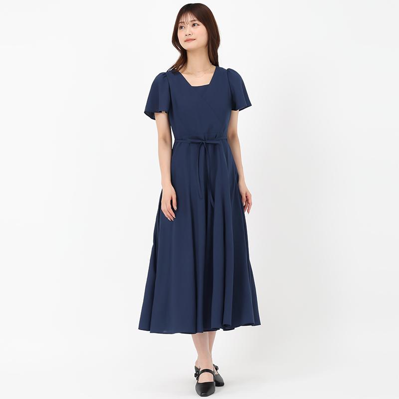 MISCH MASCH（ミッシュマッシュ） カシュクールフレアワンピース