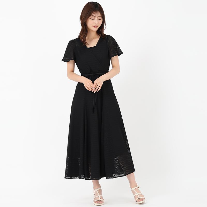 MISCH MASCH（ミッシュマッシュ） カシュクールフレアワンピース