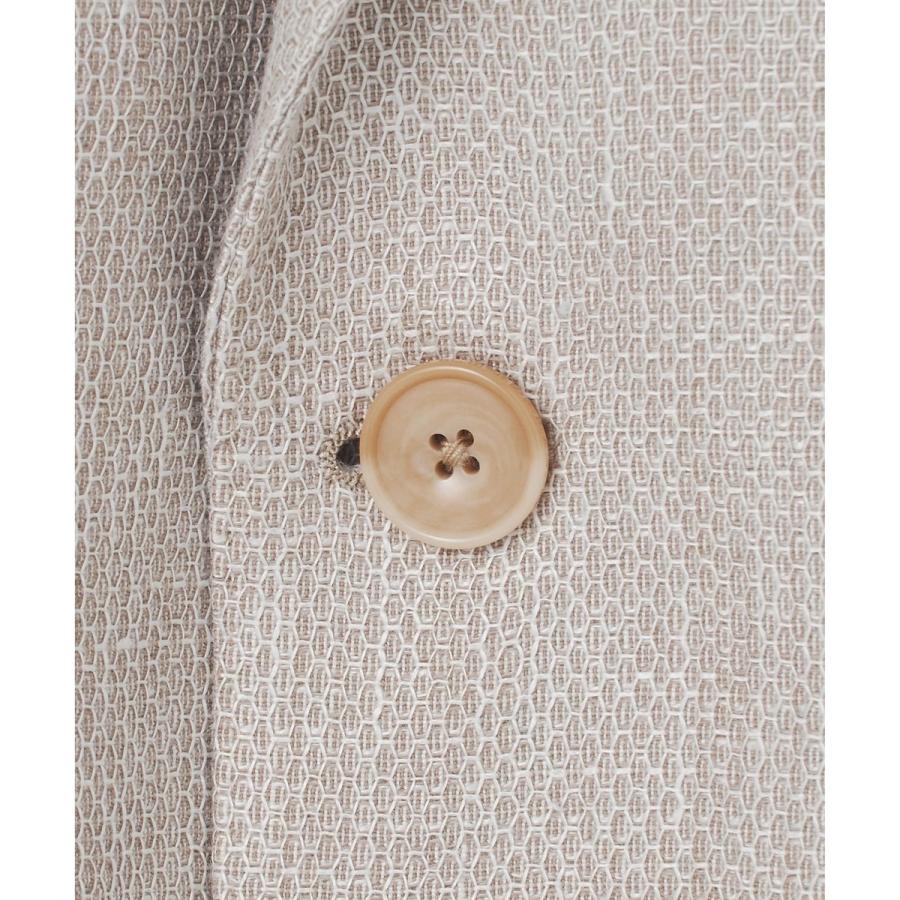 【DORMEUIL】ドーメル HEXAGON リネン ジャケット_ベージュの画像