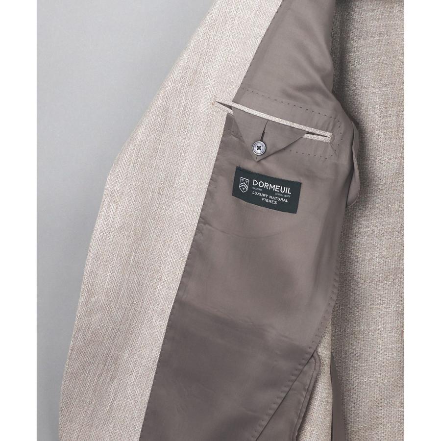 【DORMEUIL】ドーメル HEXAGON リネン ジャケット_ベージュの画像