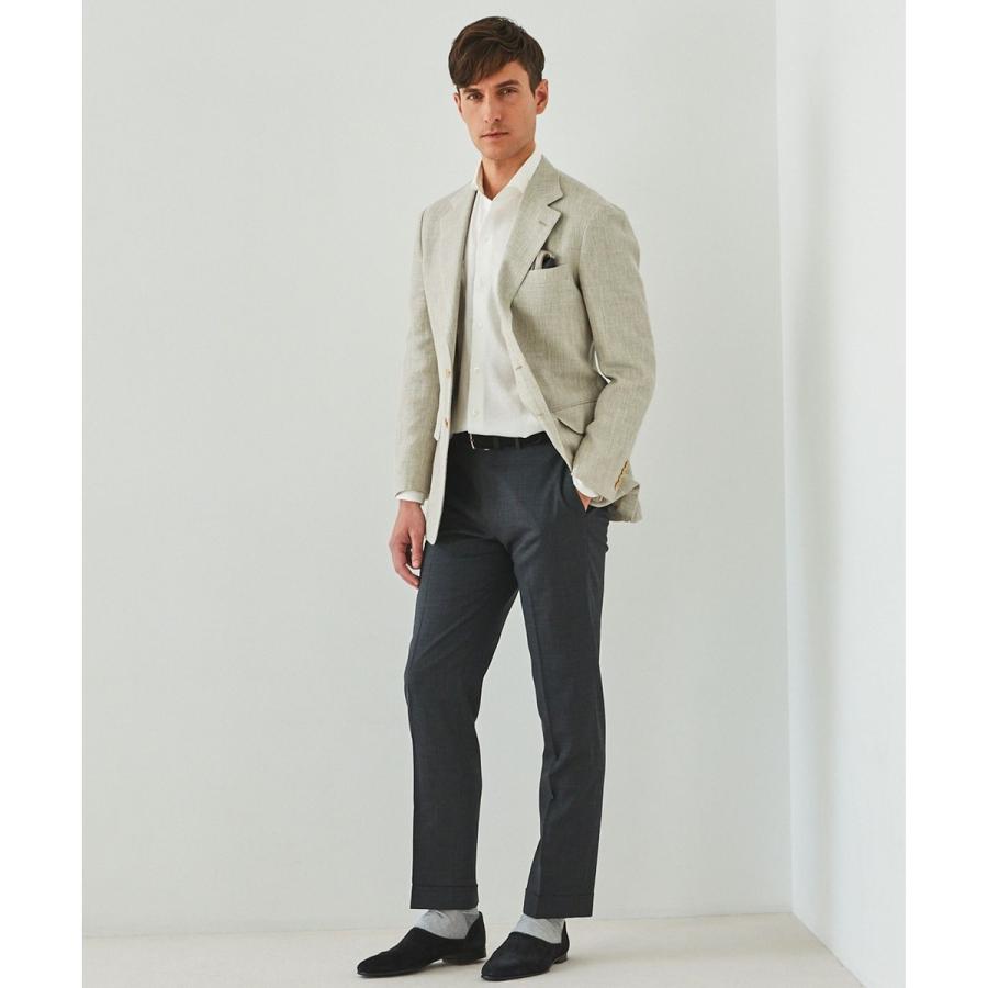 【DORMEUIL】ドーメル HEXAGON リネン ジャケット_ベージュの画像