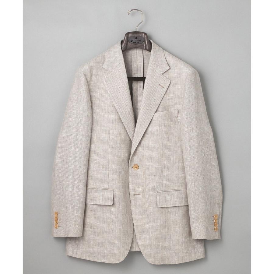 【DORMEUIL】ドーメル HEXAGON リネン ジャケット_ベージュの画像