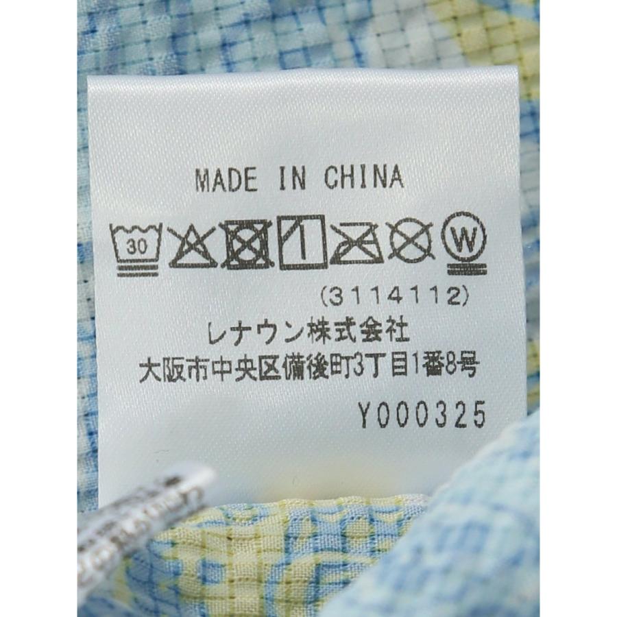 【大きいサイズ】カステルバジャック ストレッチUV トロピカル柄半袖ポロシャツの画像
