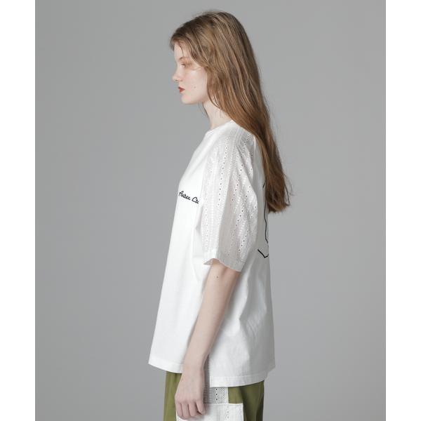 《WEB LIMITED Belle LINE》LACE NUMBERING T-SHIRT／レース