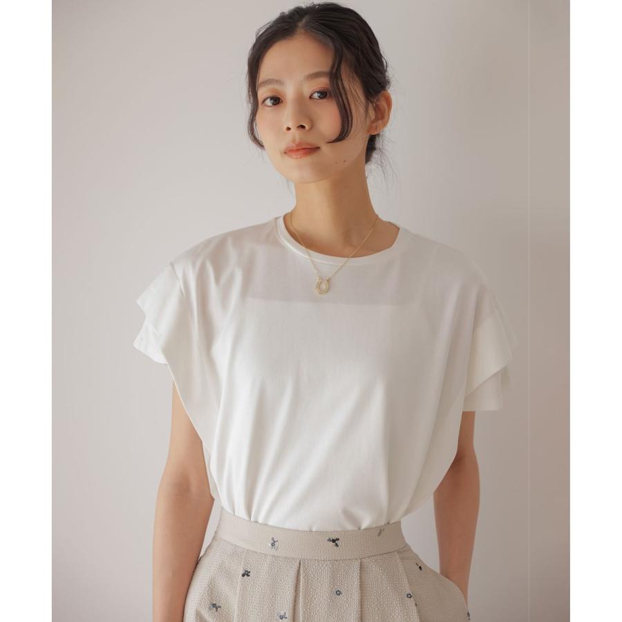 組曲（KUMIKYOKU） GIZAコットンドルマンスリーブ Tシャツ : マルイ