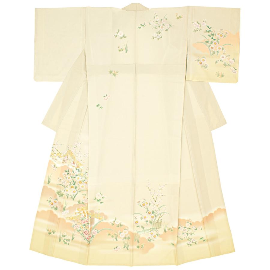 訪問着 単品 くすみカラーの画像