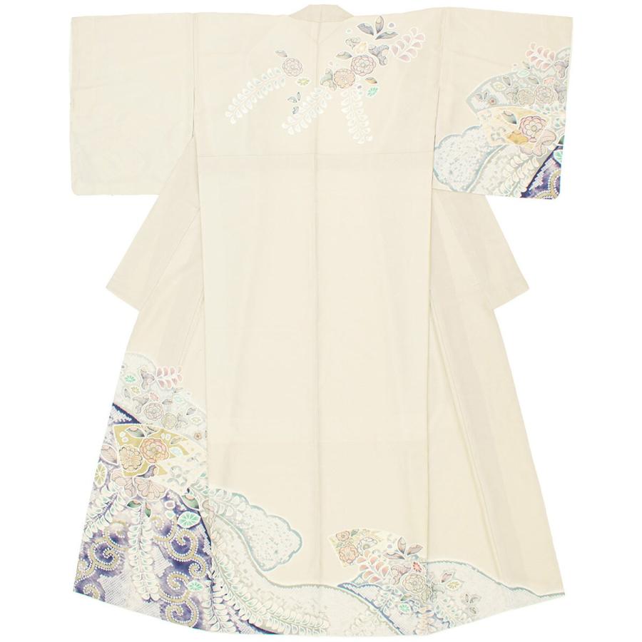 訪問着 単品 くすみカラーの画像