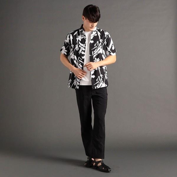 MONSIEUR NICOLE（ムッシュニコル） ワッシャーツイル ワイドトラック