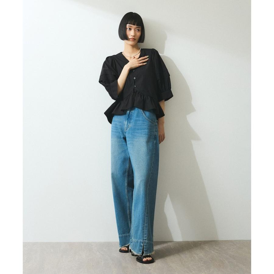 ADAM ET ROPE'（アダムエロペ） 【WEB限定】パフスリーブギャザー