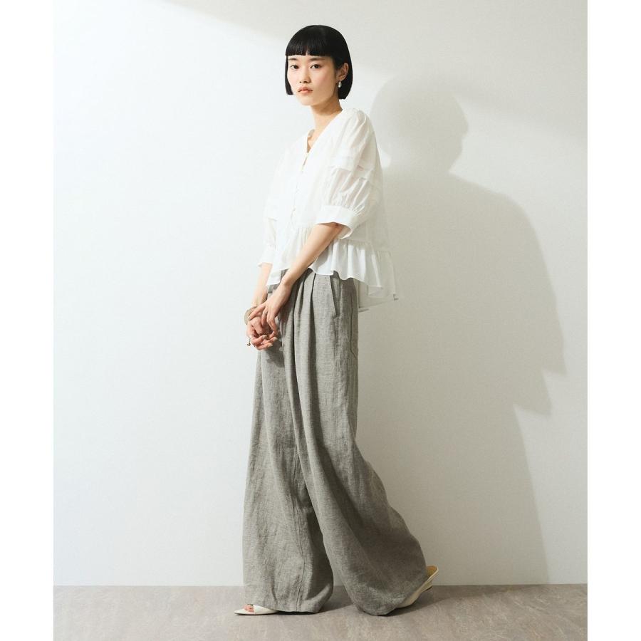 ADAM ET ROPE'（アダムエロペ） 【WEB限定】パフスリーブギャザー