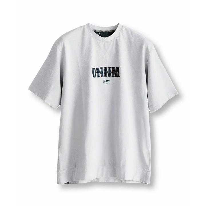 【ポン※様】DENHAM MEN'S BIGI 別注ロゴ Tシャツ 杢グレー L MEN'S BIGI（メンズビギ） 【DENHAM/デンハム】別注 ロゴTEE : マルイ