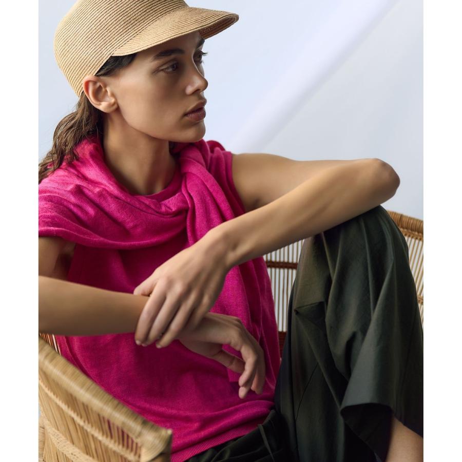 23区新品【杏さん着用/Oggi6月号掲載】ピュアリネンハイゲージ カーディガン セール】【Oggi6月号掲載】ピュアリネンハイゲージ カーディガン