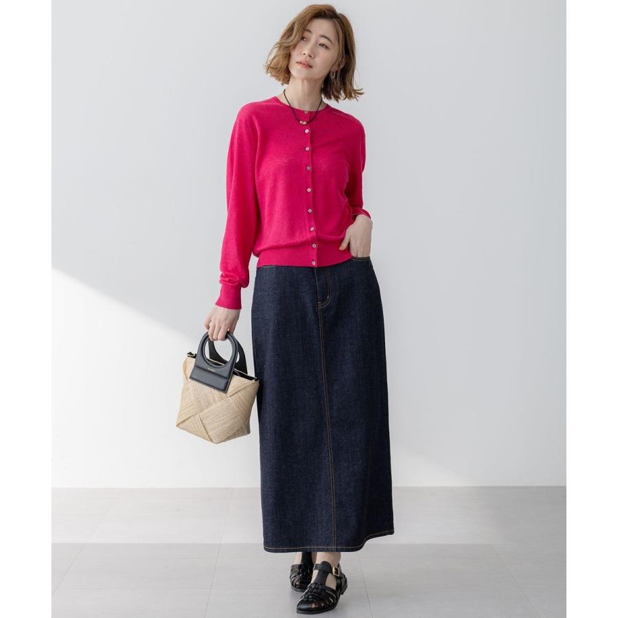 23区 【杏さん着用/Oggi6月号掲載】ピュアリネンハイゲージ