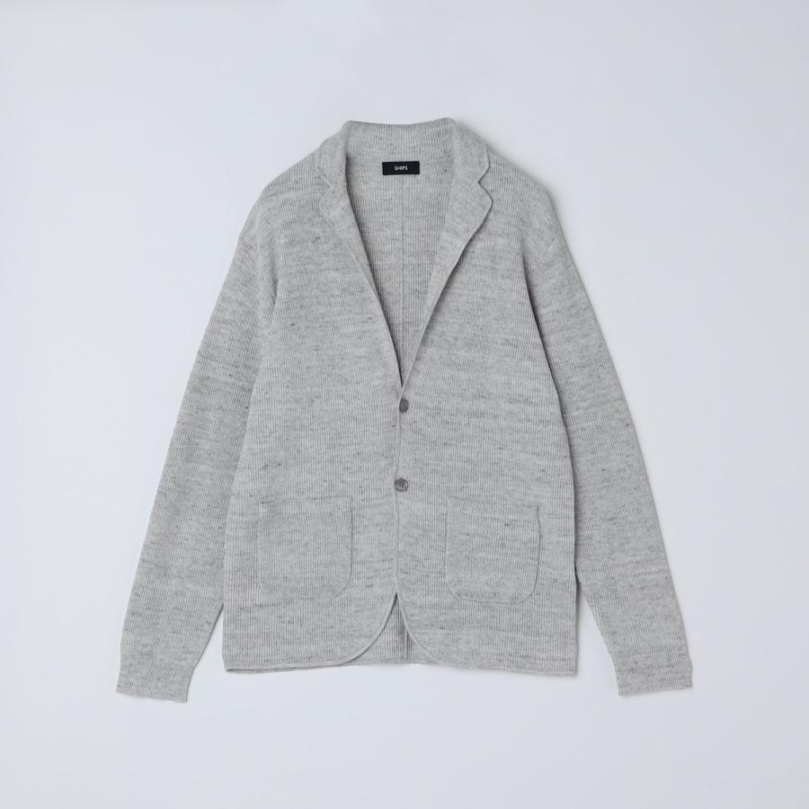 未使用　CASEY VIDANENC シップス　リネン　フランス製　ジャケット SHIPS（シップス） ミリタリージャケット モッズコート SHIPS NINE