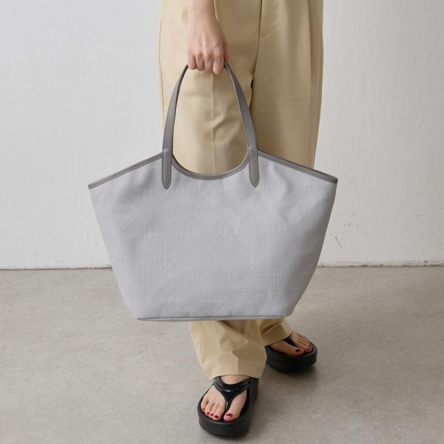 美品]russet 2wayミニトートバッグ【刺し子ジャガード】 russet [人気  