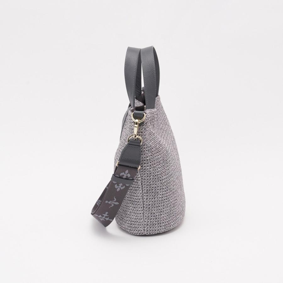 russet（ラシット） モノグラムテープ カゴ2wayトートバッグ(CE-1553