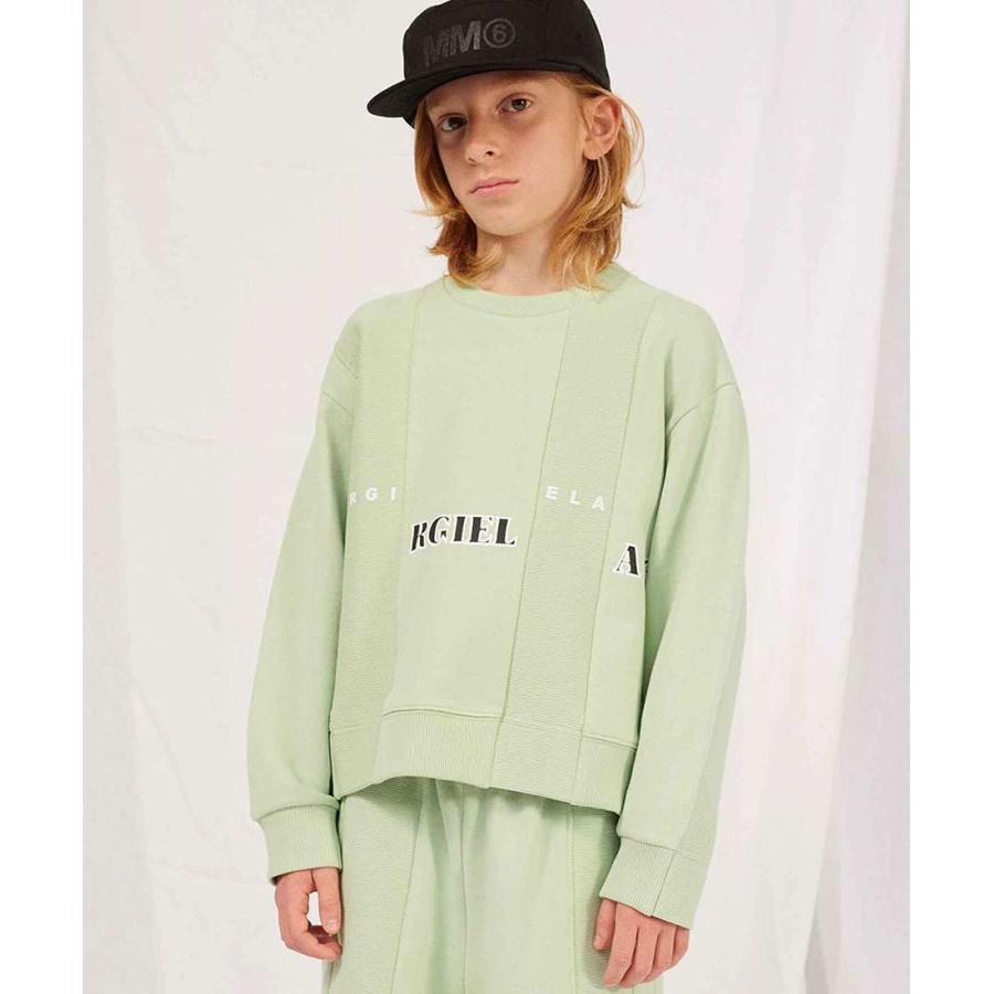 MM6 Maison Margiela ブランドロゴスウェットプルオーバー MM6 Maison 