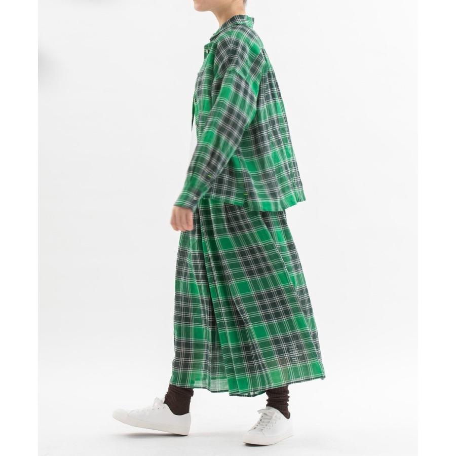【美品】ノップドゥノッド　ラミーPolka フロックプリント　タックキュロット nop de nod（ノップドゥノッド） ラミータータンチェックキュロット