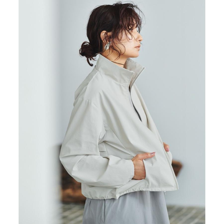 ICB今季接触冷感UVカット防シワ洗えるアトラストリコットブルゾン美品 Sサイズ ICB 【接触冷感・UVカット・防シワ・洗える】 アトラス