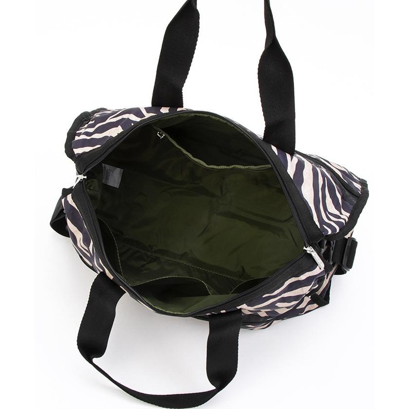 LeSportsac　ボストンバック　ブラック DELUXE XL WEEKENDER リサイクルドブラックJP（ボストンバッグ