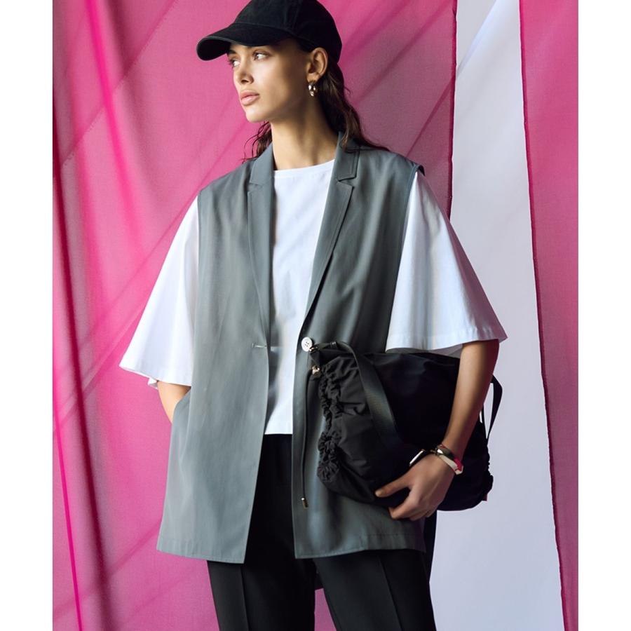 23区 【洗える】ライトシアーマットクロス ジレ : マルイ(丸井)Yahoo