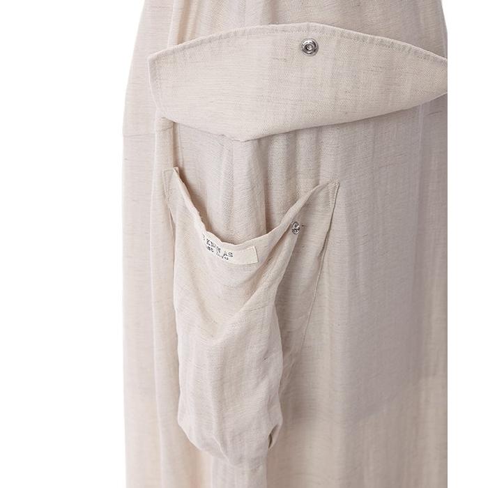 AS KNOW AS de base（アズノゥアズドゥバズ） 麻とレーヨンポケポケ