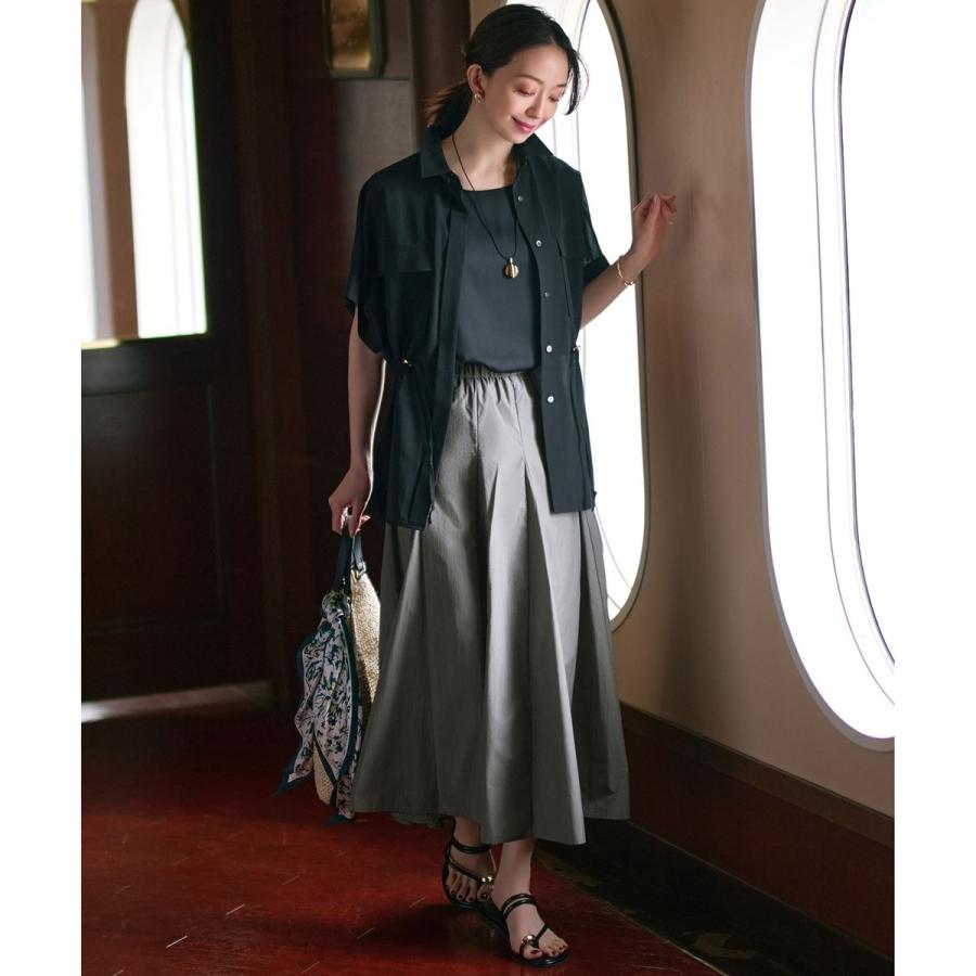 23区 【洗える】ライトシアーマットクロス ミリタリーディティール