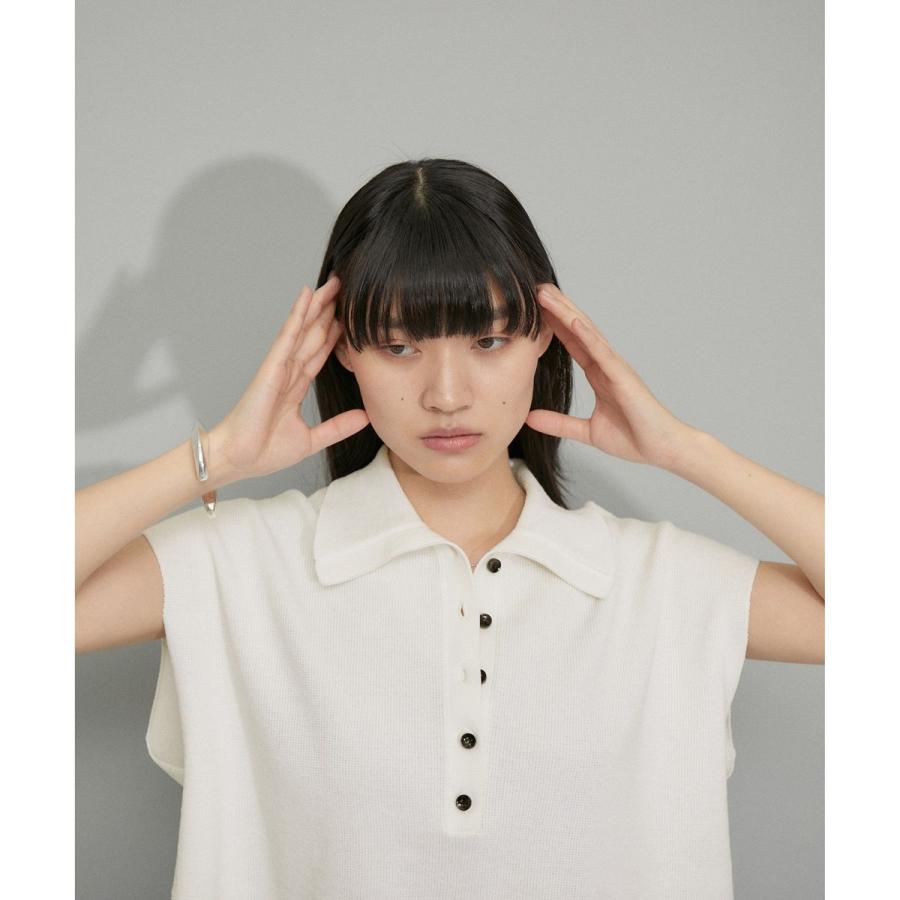 ADAM ET ROPE' 【WEB限定】・【サステナブル】ニットポロTEE