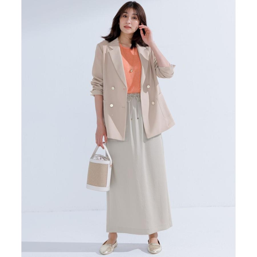 anySiS 【吸水速乾・洗える】シアーメッシュ ジャケット any SiS(エニィスィス)の【吸水速乾・洗える】シアーメッシュ