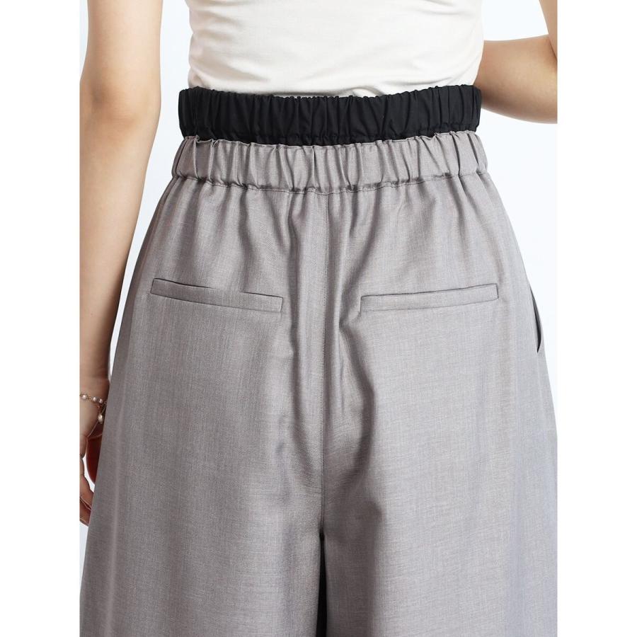 新品 FENNEL 定価¥1万8900円 ダブルウエストリラクシーパンツ FENNEL