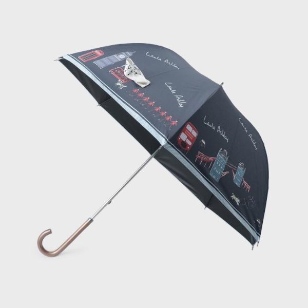 LAURA ASHLEY 【STORY掲載！UVカット遮熱効果晴雨兼用】ロンドン柄 長